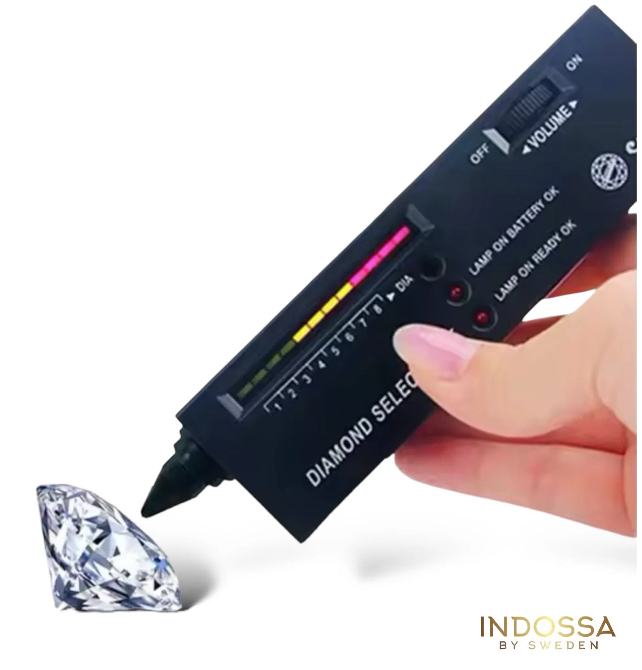 ÖRHÄNGEN LUSSO MOISSANITE S925 - GULD