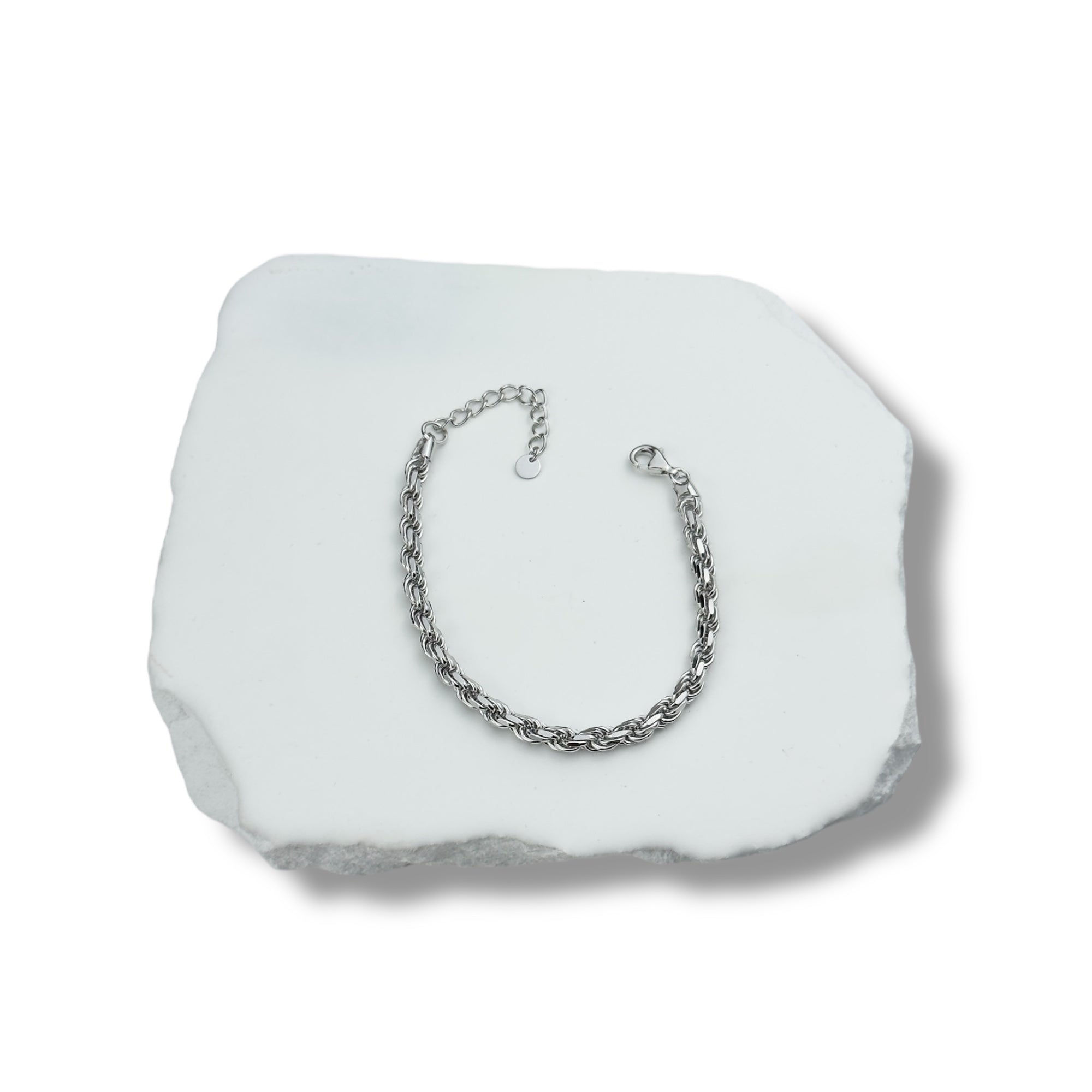 STHLM ARMBAND S925 - SILVER (4.5MM)