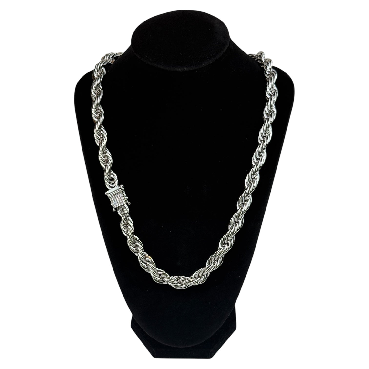 HALSBAND STHLM LYX - SILVER (10MM)