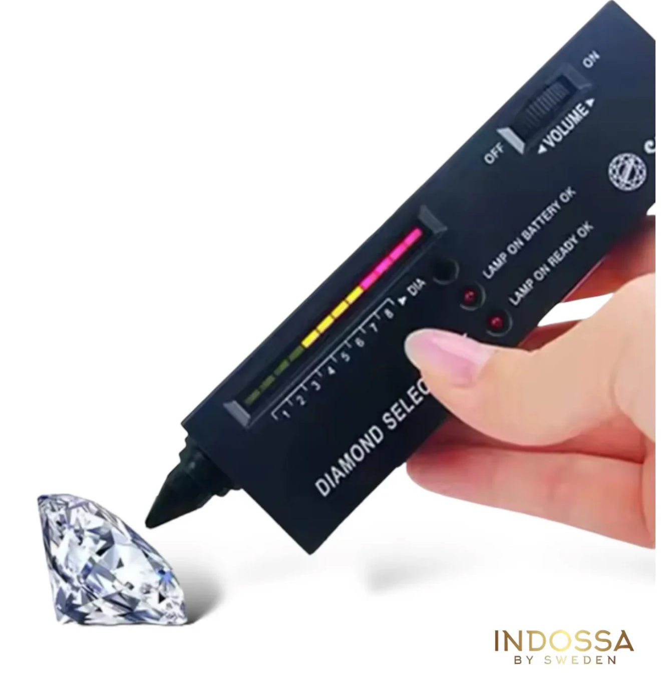 ÖRHÄNGEN DIAMANT SQ MOISSANITE S925 - SILVER