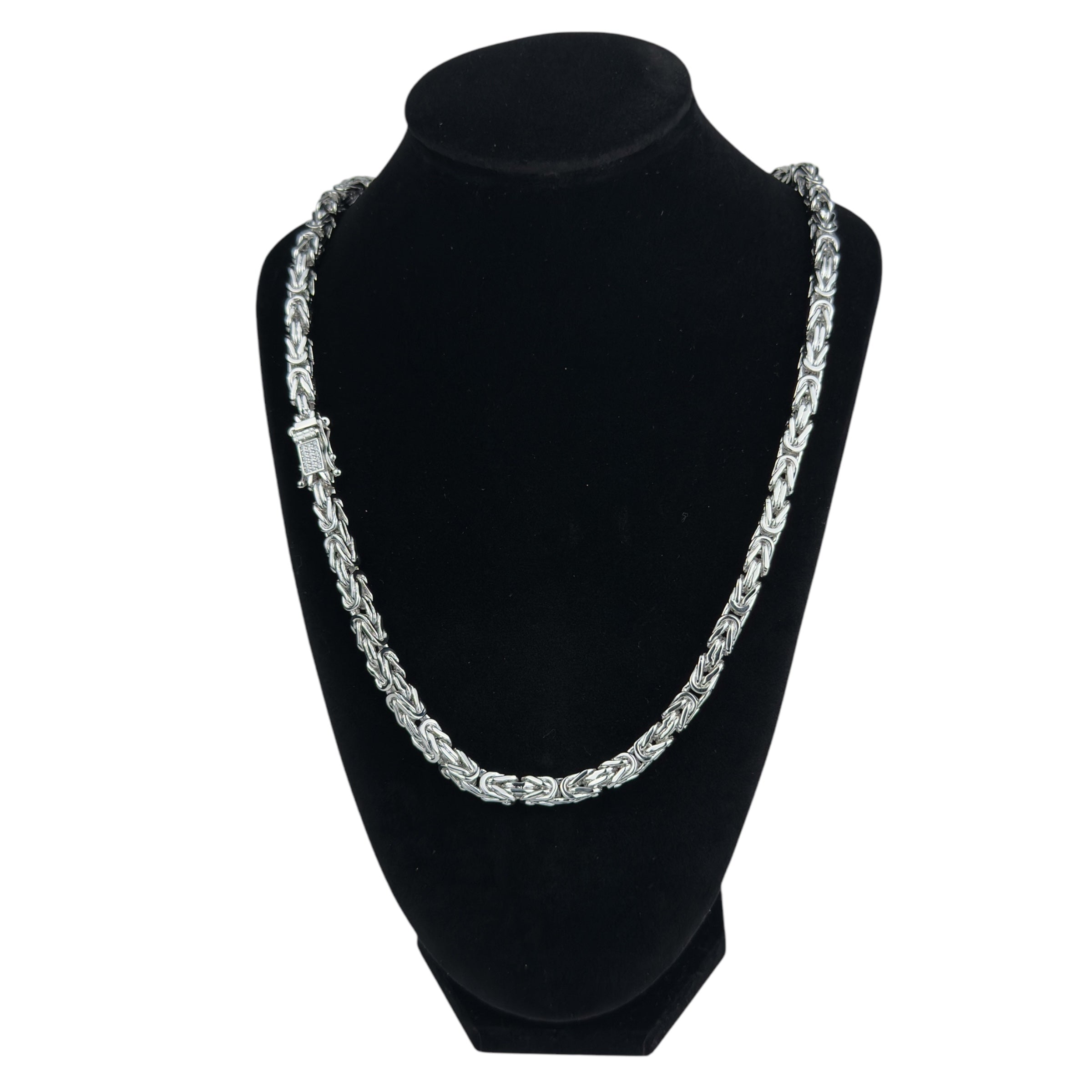 KEJSAR HALSBAND LYX - SILVER (6MM)