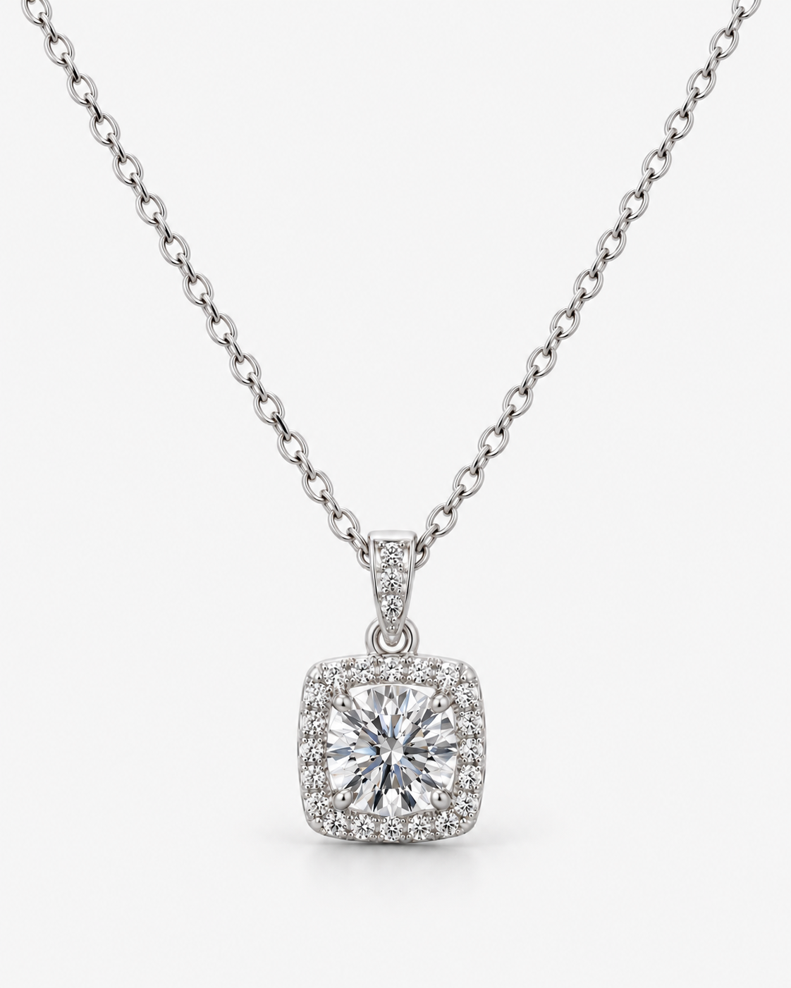 IZABEL HALSBAND MOISSANITE S925 - SILVER