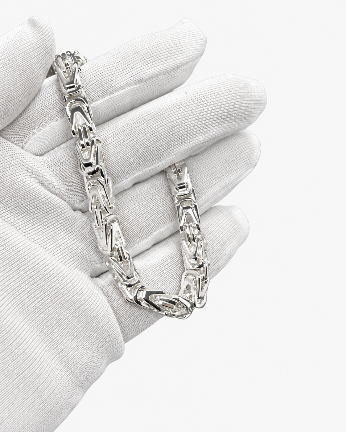 KEJSARLÄNK K1 ARMBAND - SILVER (6MM)