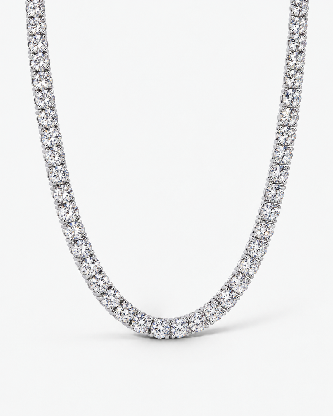 TENNIS HALSBAND MOISSANITE S925 - SILVER (Specialbeställning)