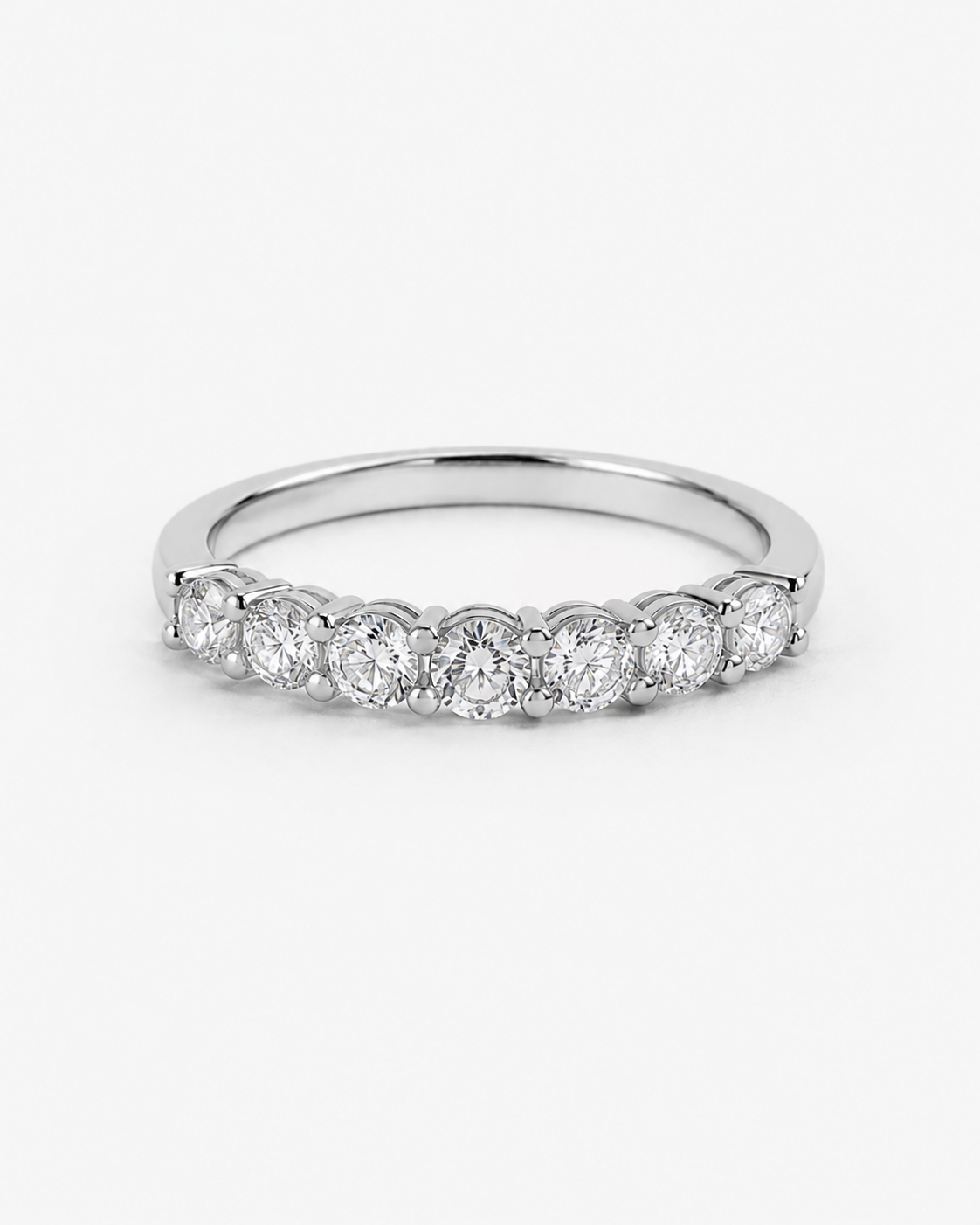 RING MED MOISSANITE DIAMANTER S925 - SILVER