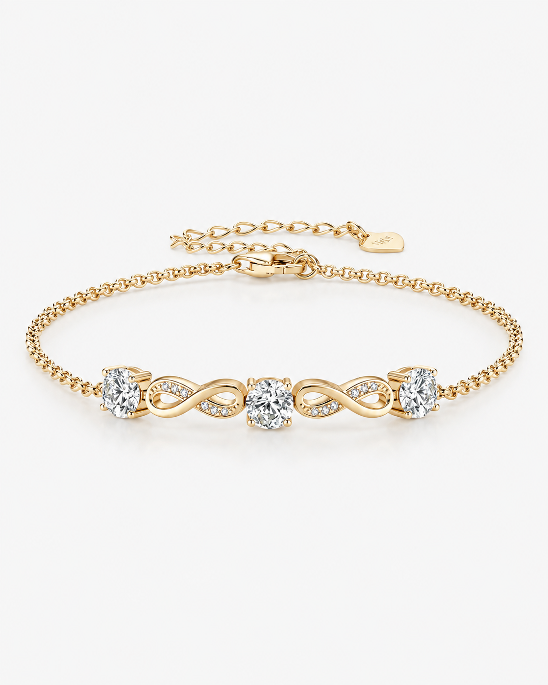 ARMBAND AURORA MOISSANITE S925 - GULD