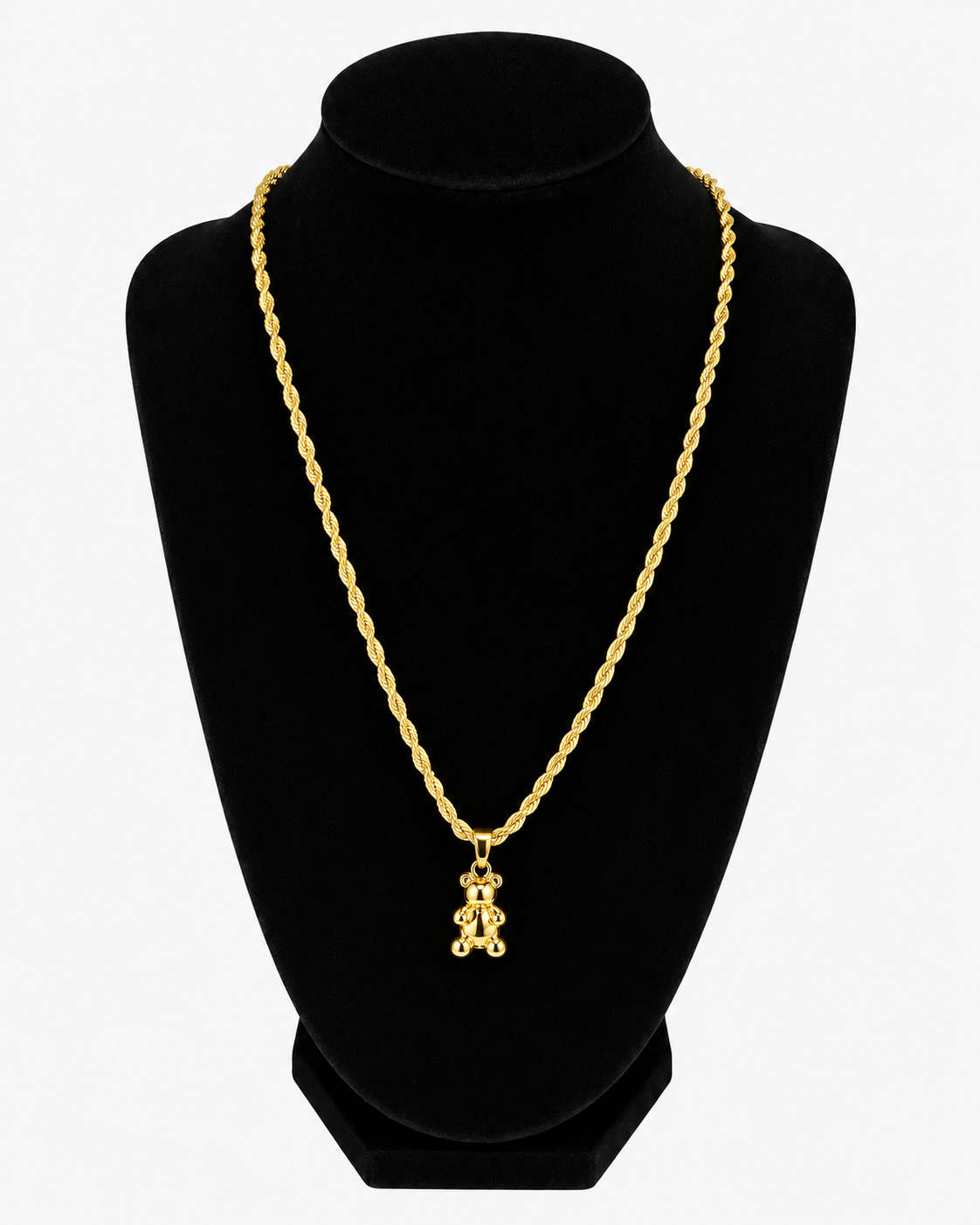 STHLM MED GUMMY BEAR - GULD (3MM)