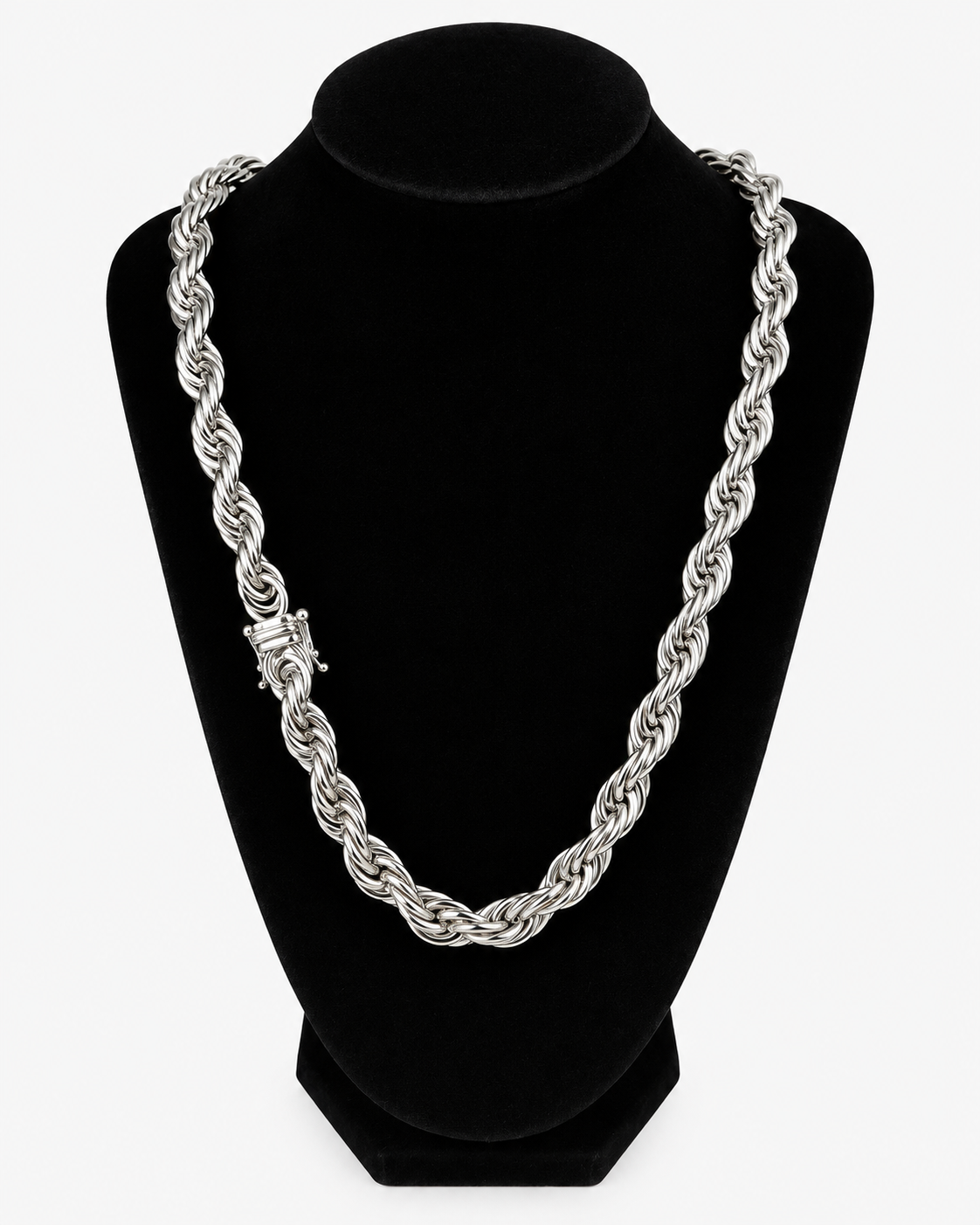 HALSBAND STHLM LYX - SILVER (10MM)