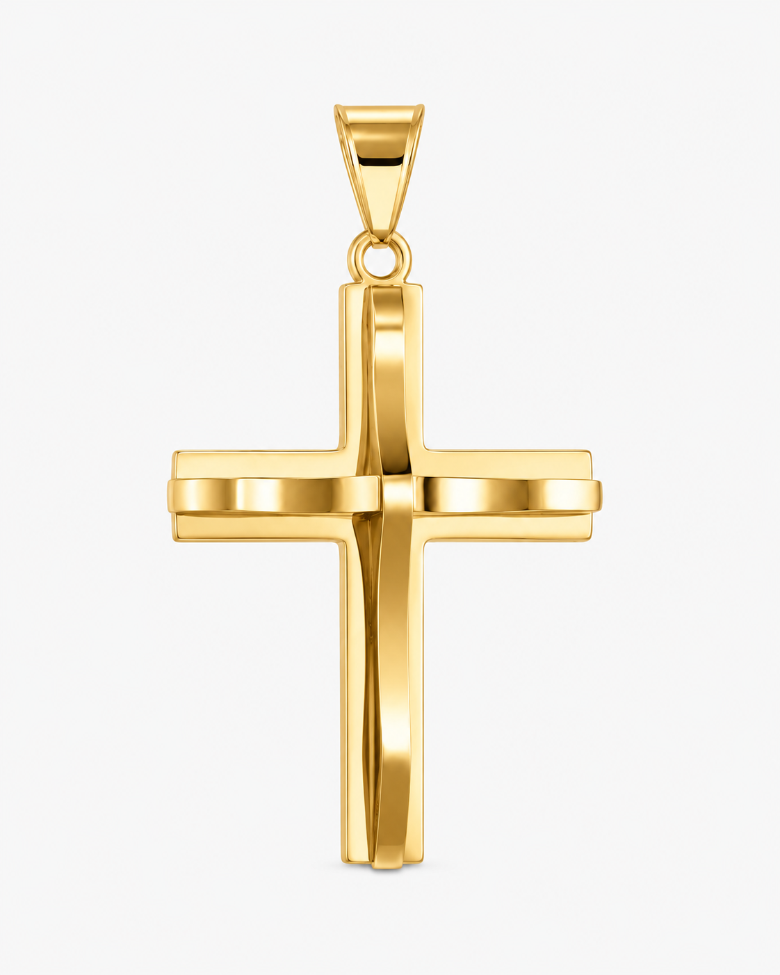 HÄNGSMYCKE KORS - GULD