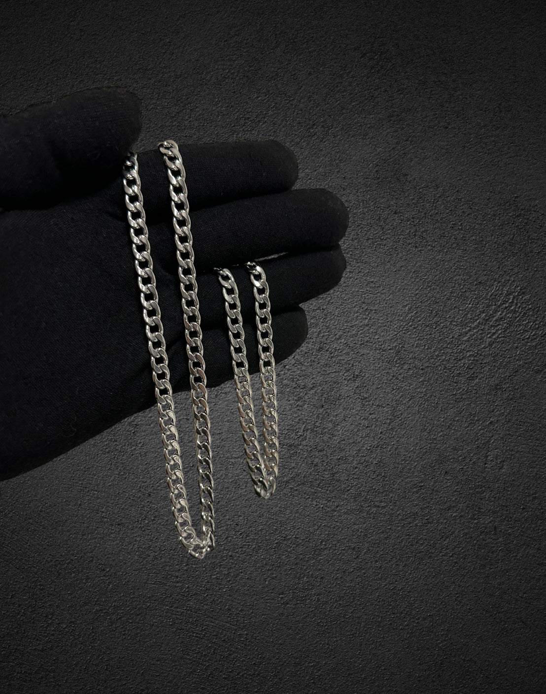CUBAN HALSBAND - SILVER (6MM)