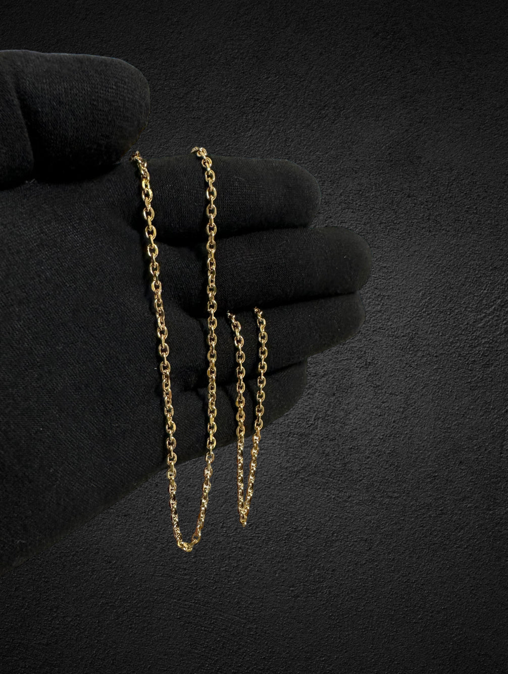 ANKAR HALSBAND - GULD (3MM)