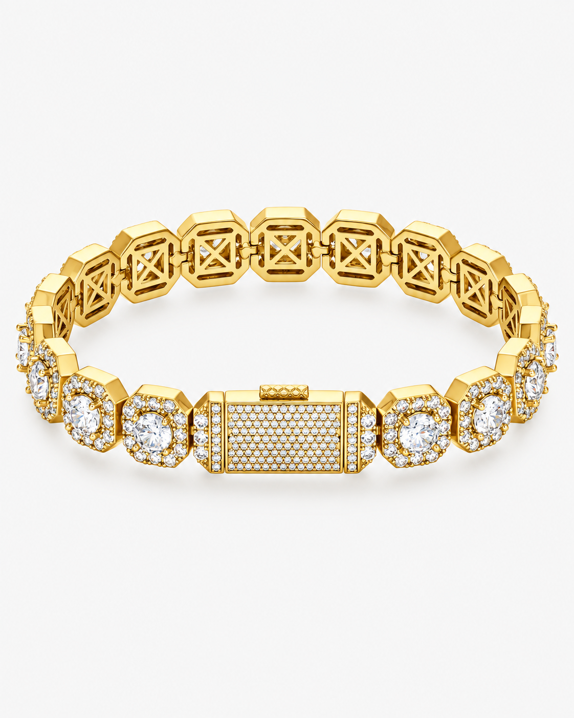 MONACO ICE ARMBAND - GULD