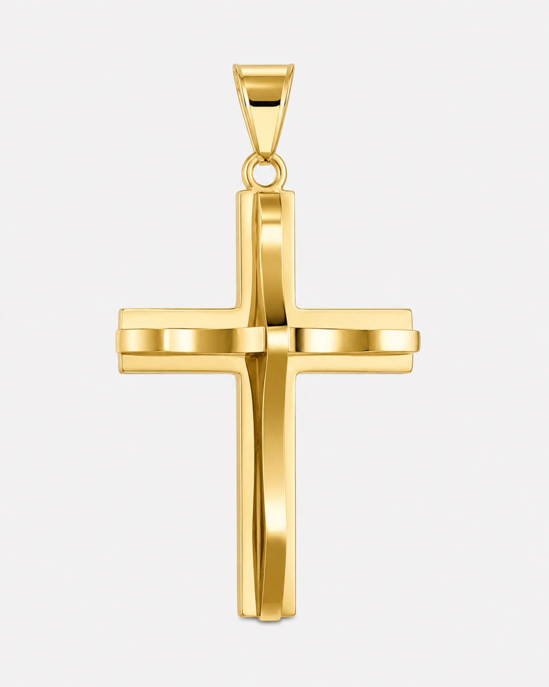 HÄNGSMYCKE KORS - GULD