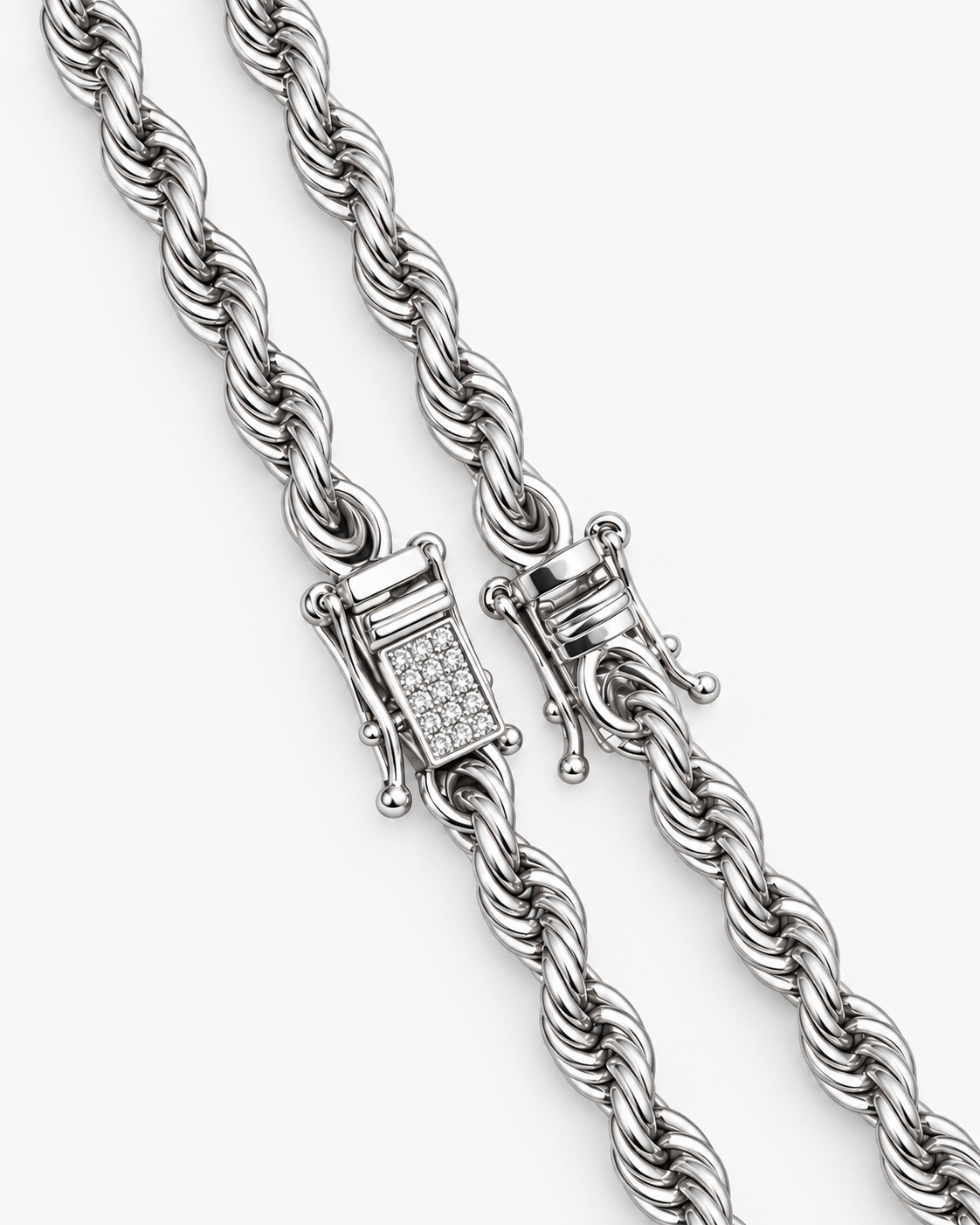 ARMBAND STHLM LYX - SILVER (6MM)