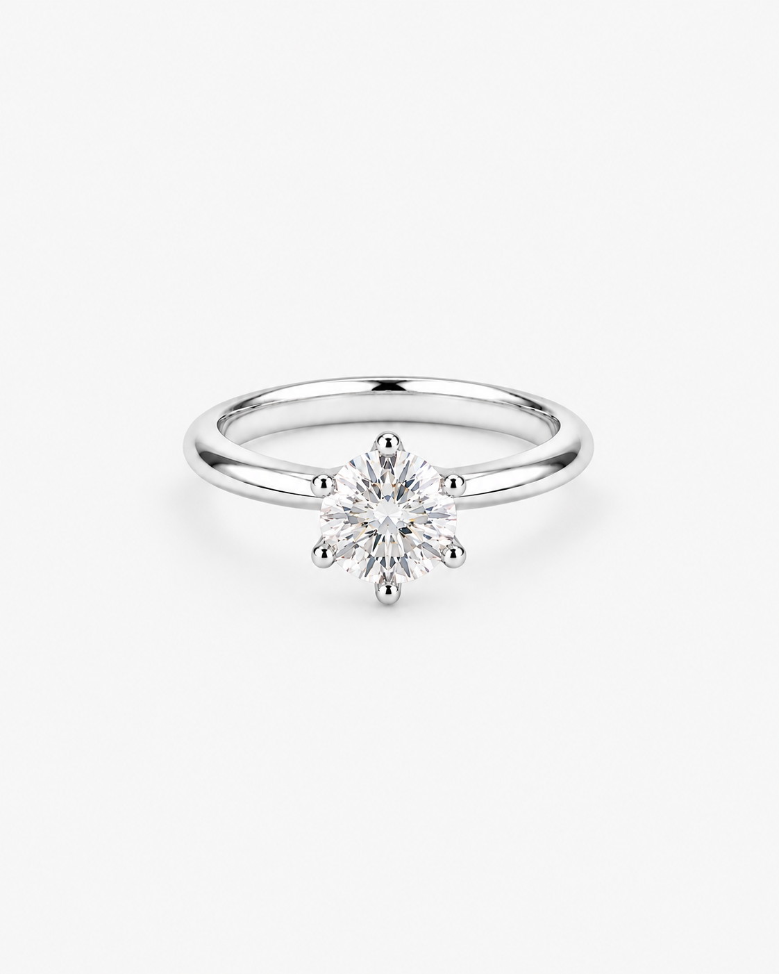 DIAMANT RING MOISSANITE S925 - SILVER