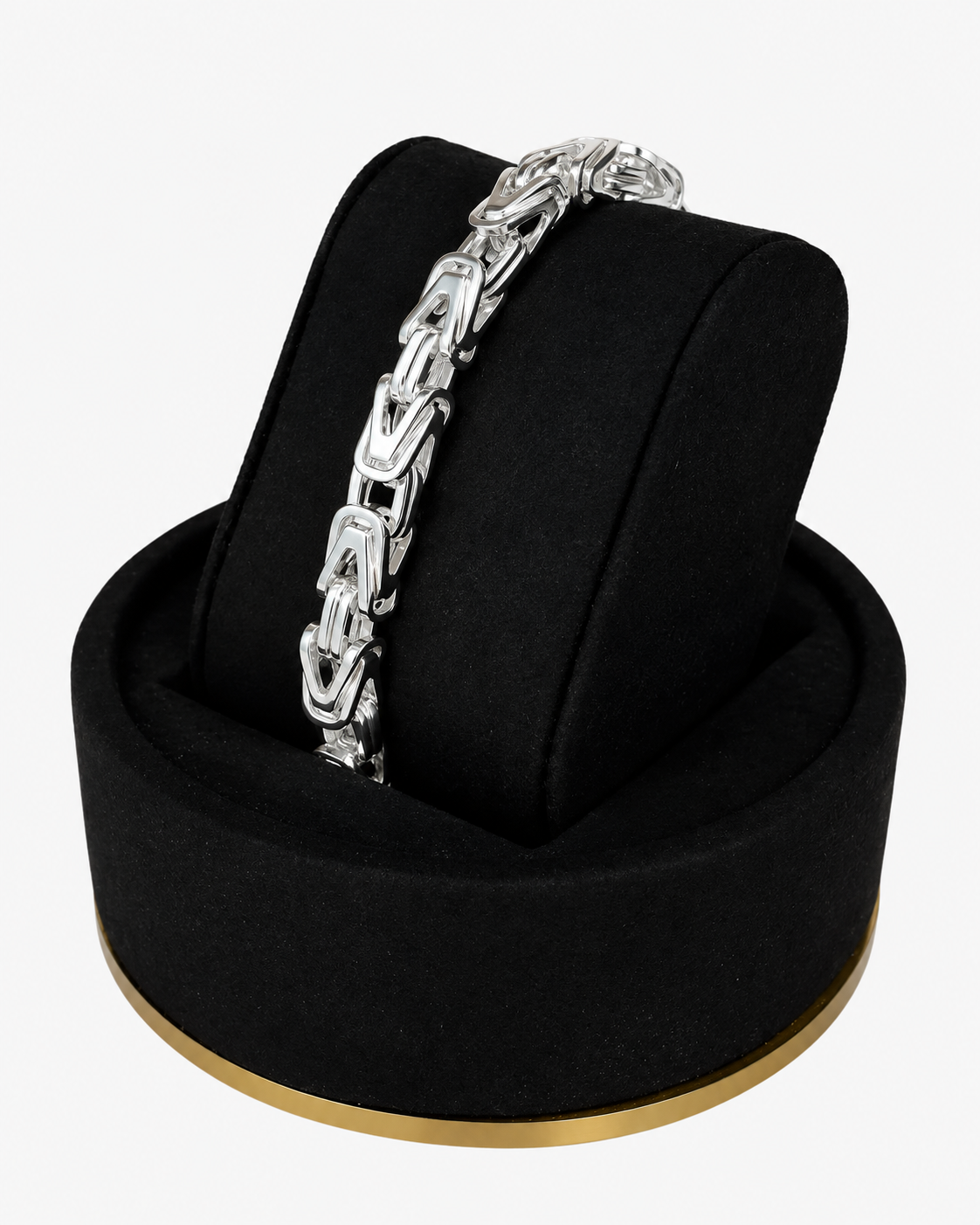 KEJSARLÄNK K1 ARMBAND - SILVER (6MM)