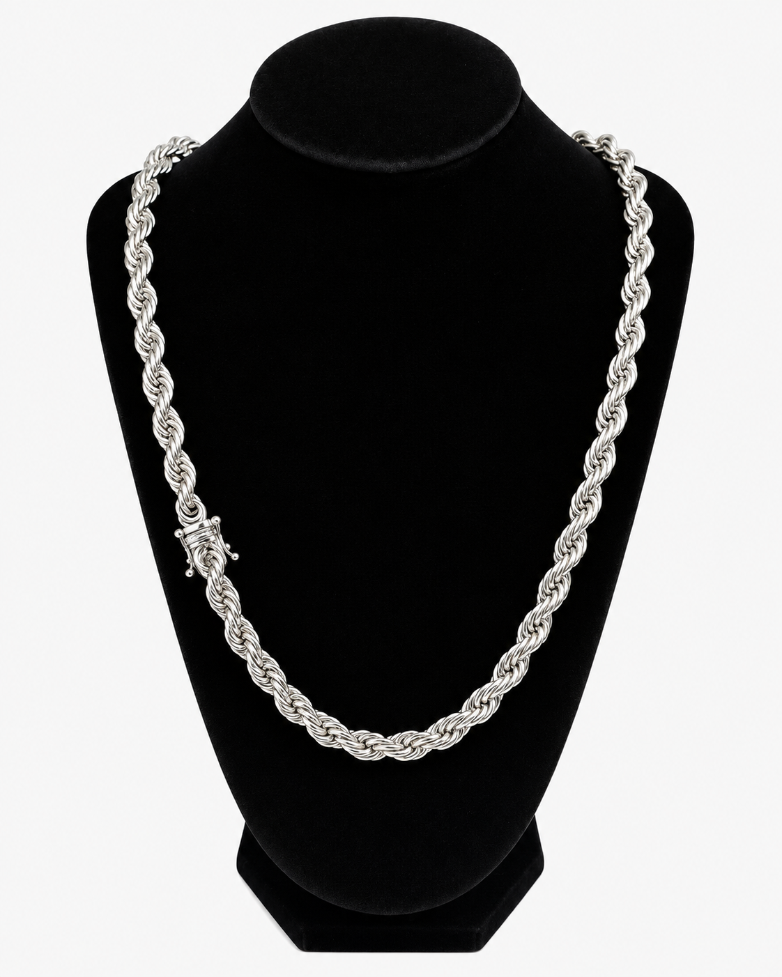 HALSBAND STHLM LYX - SILVER (8MM)