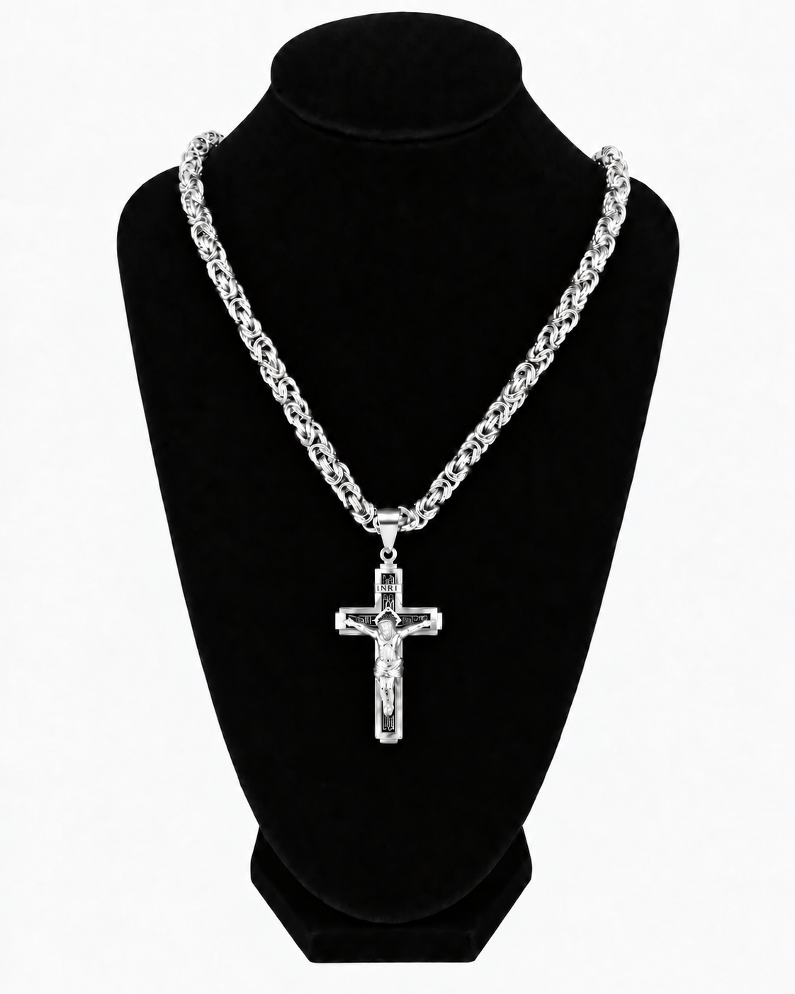 KEJSARLÄNK K2 MED CROCE - SILVER (6MM)