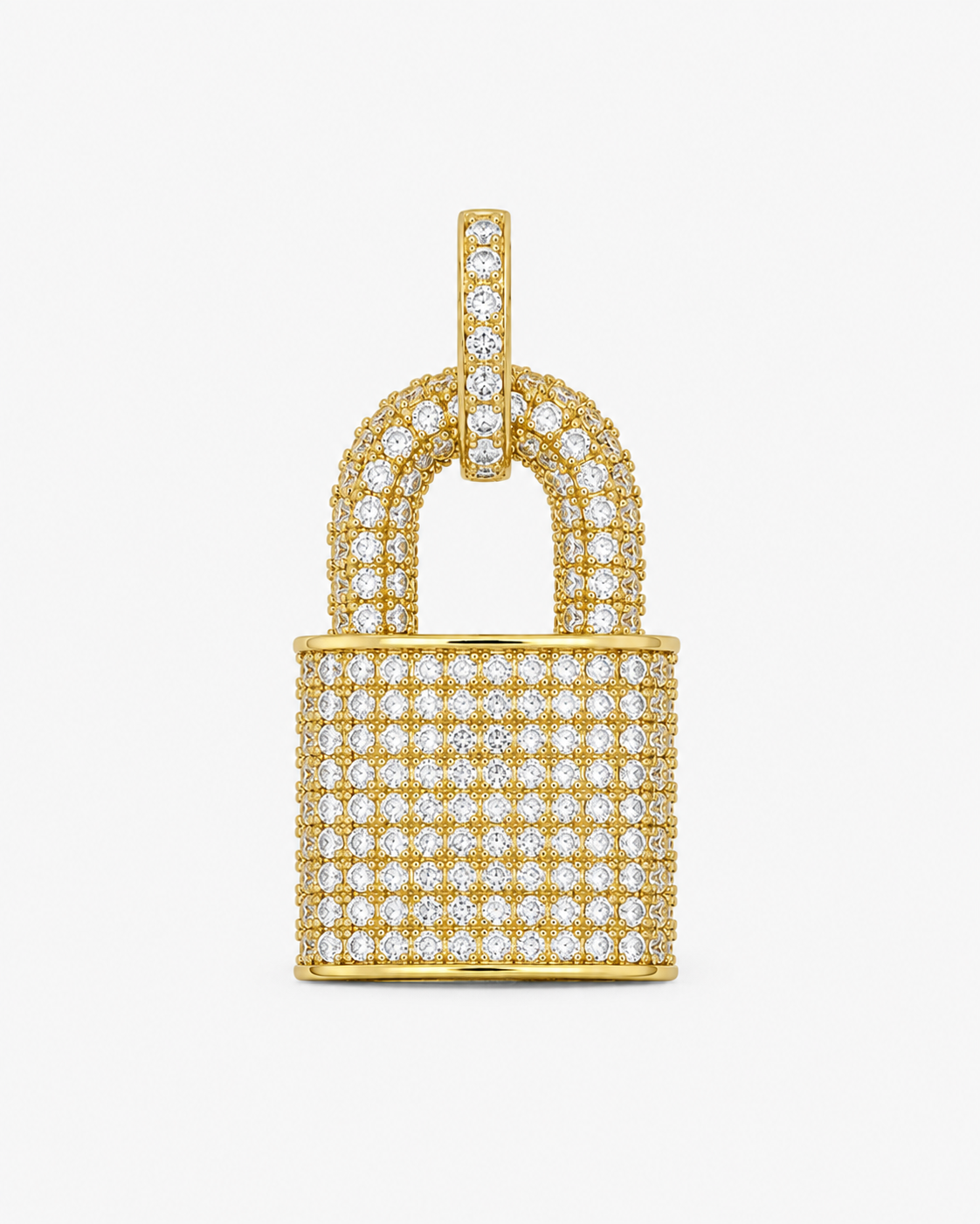 HÄNGSMYCKE LÅS - GULD