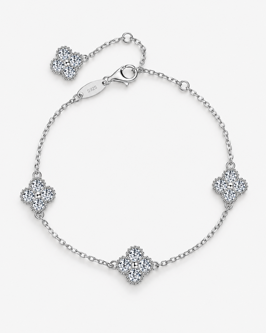 ARMBAND CHIARA MOISSANITE S925 - SILVER