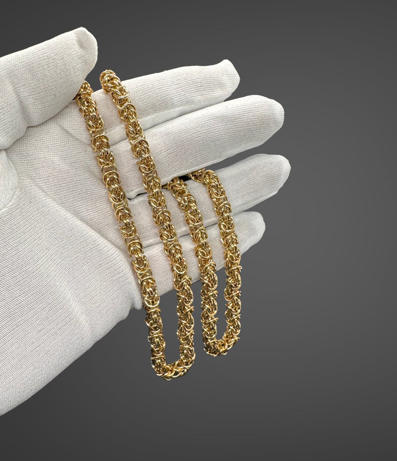 KEJSAR K2 HALSBAND - GULD (6MM)