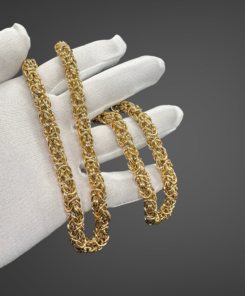 KEJSAR K2 HALSBAND - GULD (8MM)