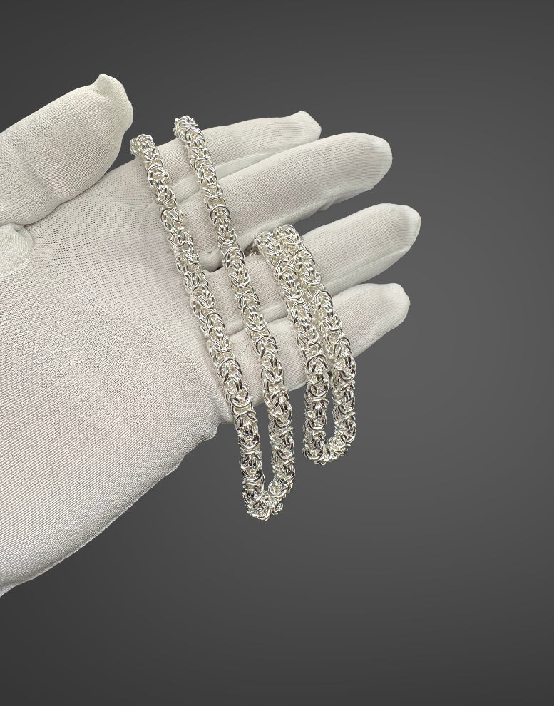 KEJSAR K2 HALSBAND - SILVER (6MM)