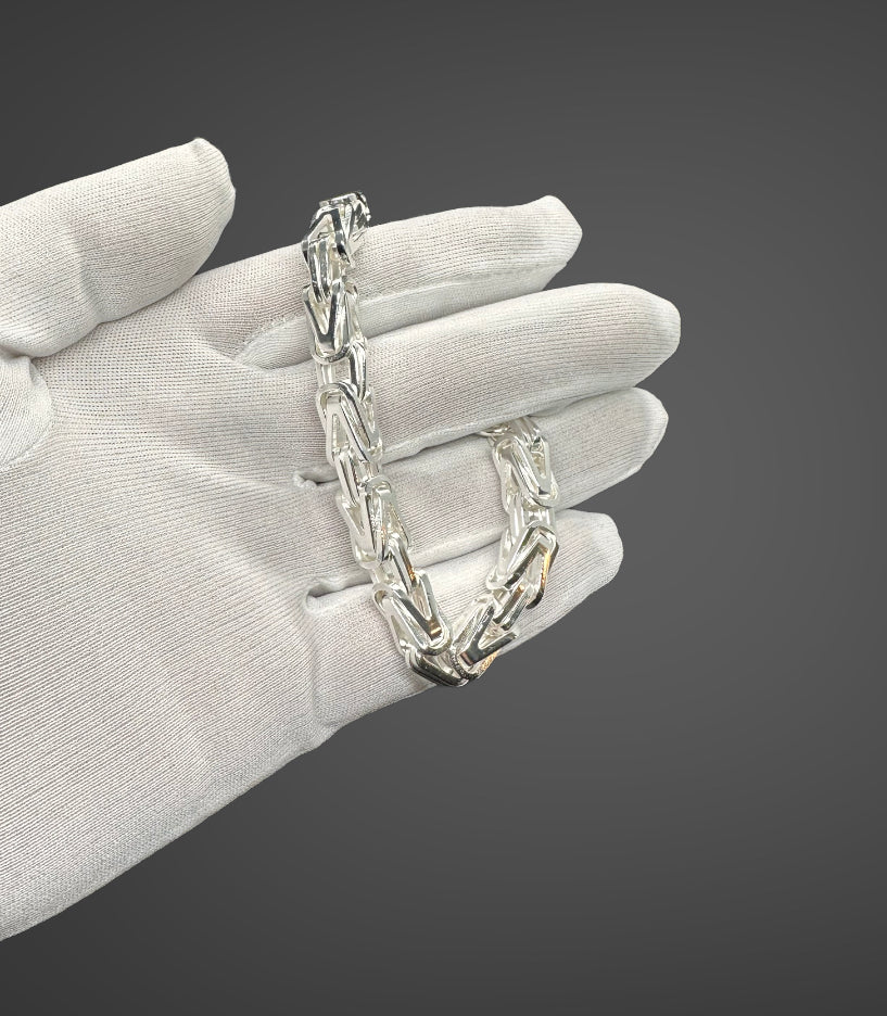 KEJSAR K1 ARMBAND - SILVER (8MM)