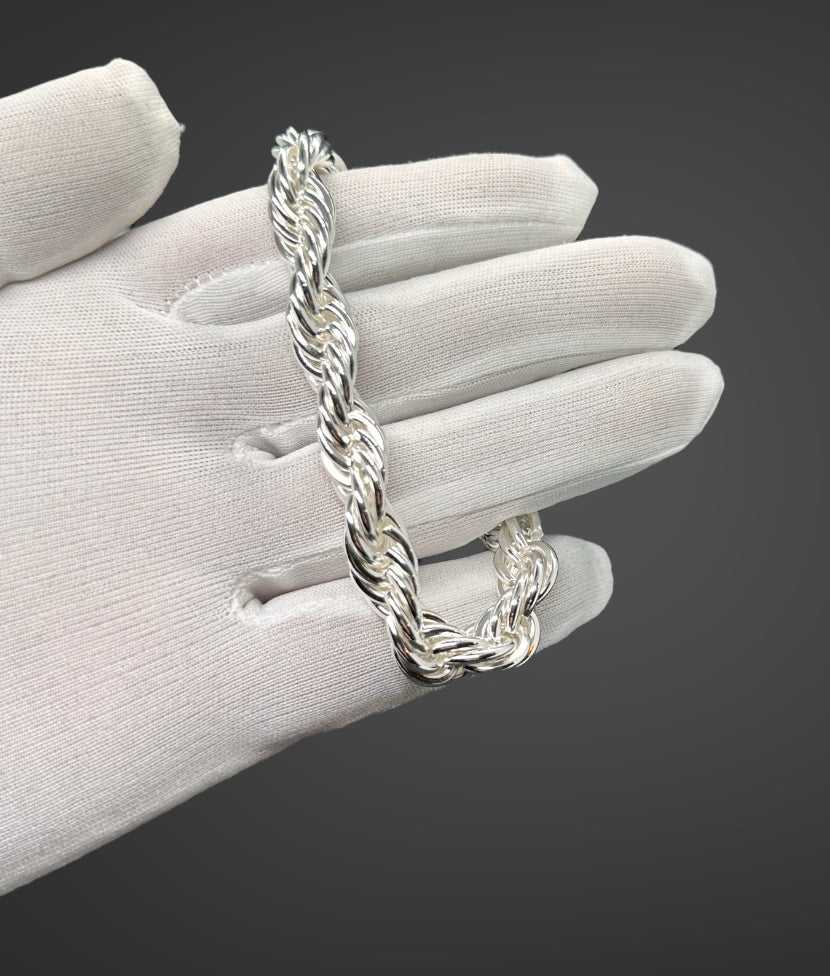 ARMBAND STHLM - SILVER (10MM)