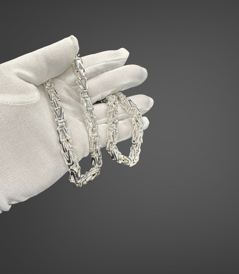 KEJSAR K1 HALSBAND - SILVER (8MM)