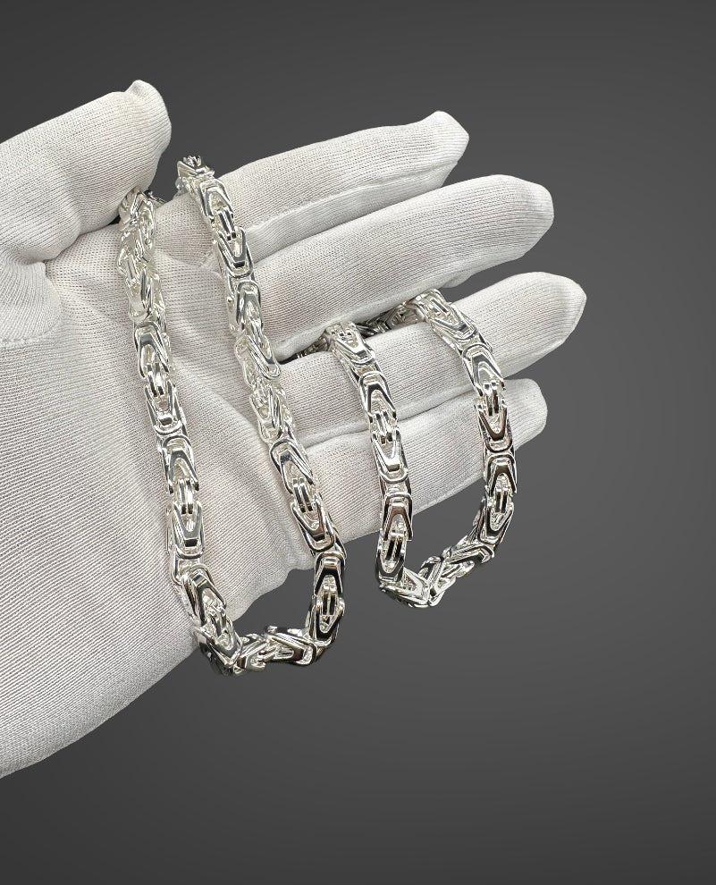 KEJSAR K1 HALSBAND - SILVER (6MM)