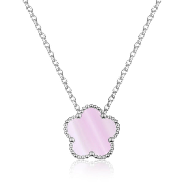 FIORI HALSBAND - SILVER/ROSA