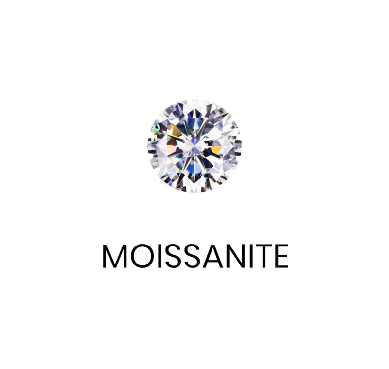 DIAMANT V2 HALSBAND MOISSANITE S925 - SILVER