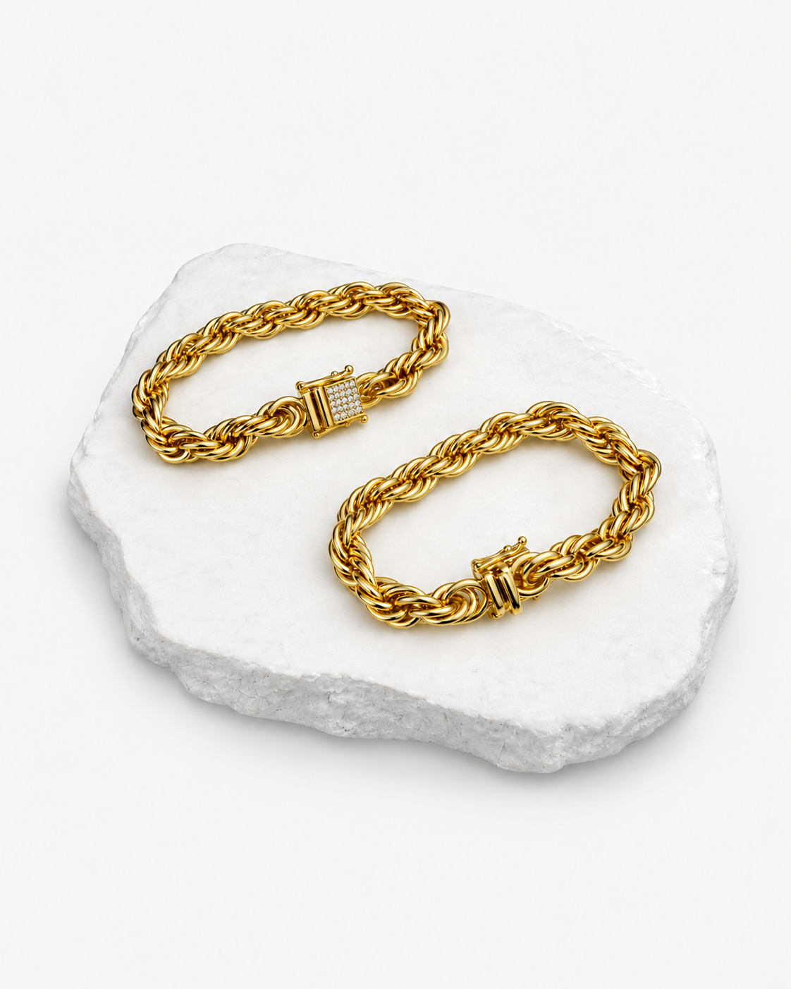 ARMBAND STHLM LYX - GULD (10MM)