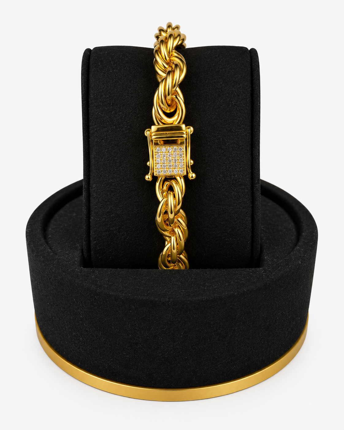 ARMBAND STHLM LYX - GULD (10MM)