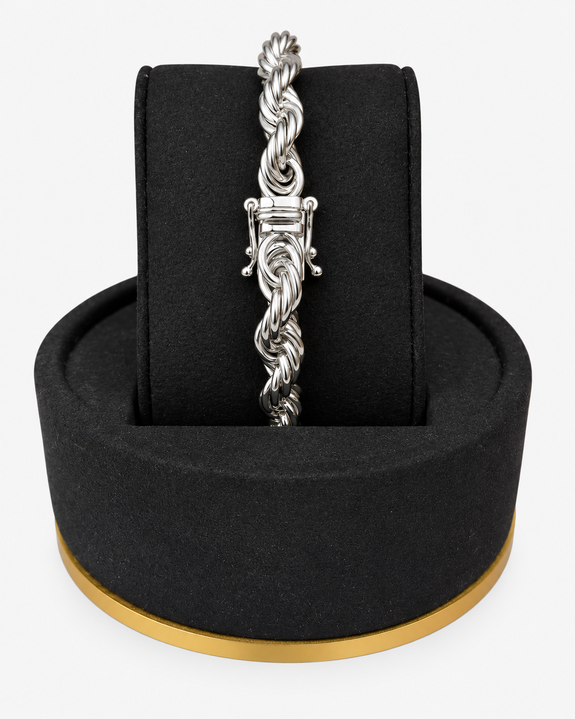 ARMBAND STHLM LYX - SILVER (8MM)