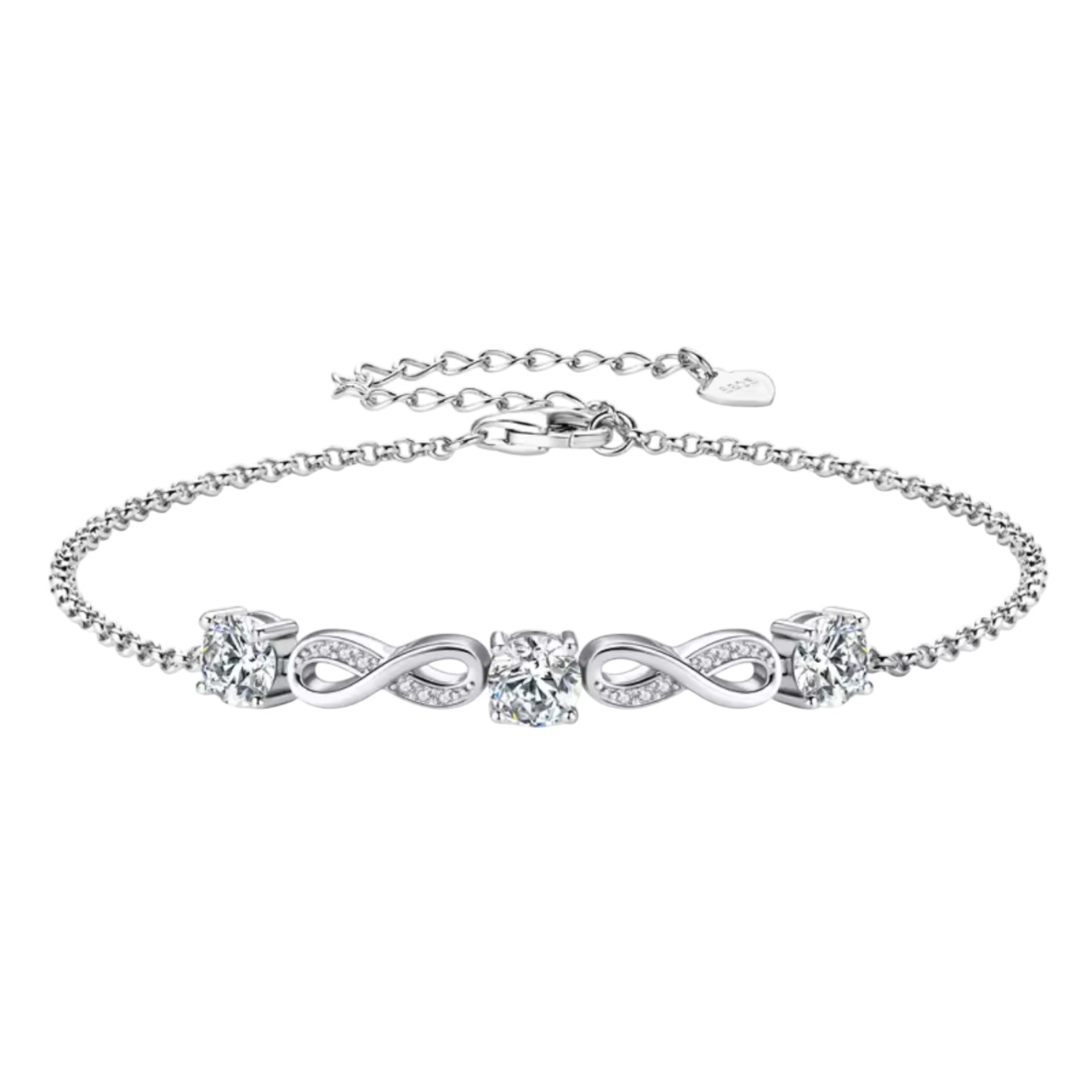 ARMBAND AURORA MOISSANITE S925 - SILVER