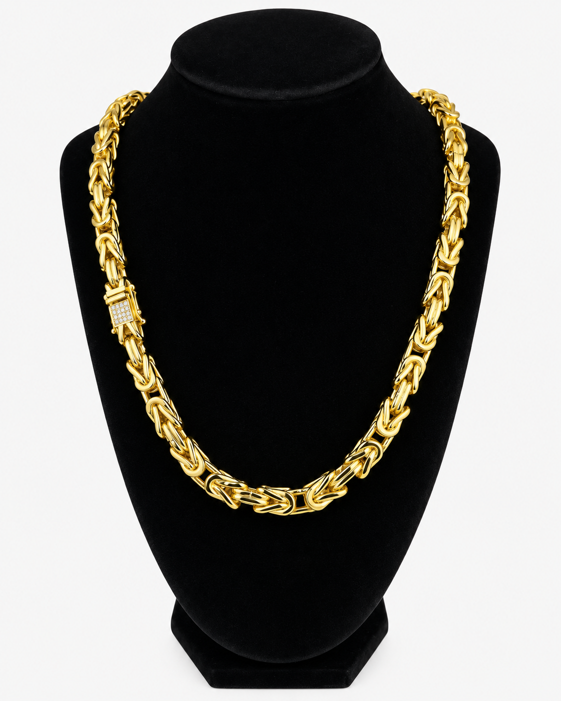KEJSARLÄNK HALSBAND LYX - GULD (8MM)