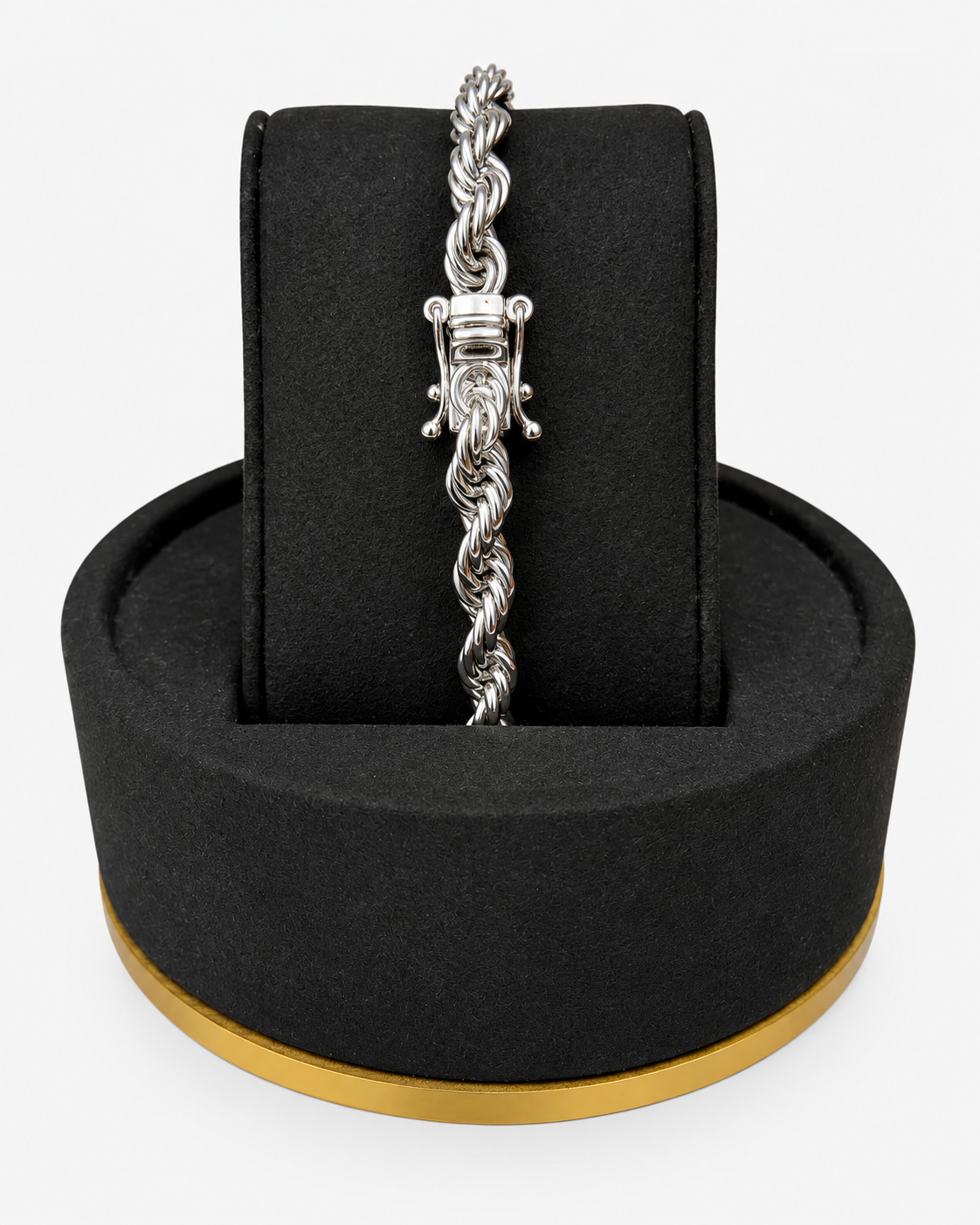 ARMBAND STHLM LYX - SILVER (6MM)
