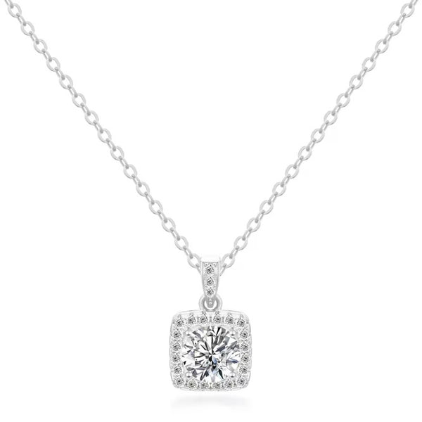 IZABEL HALSBAND MOISSANITE S925 - SILVER