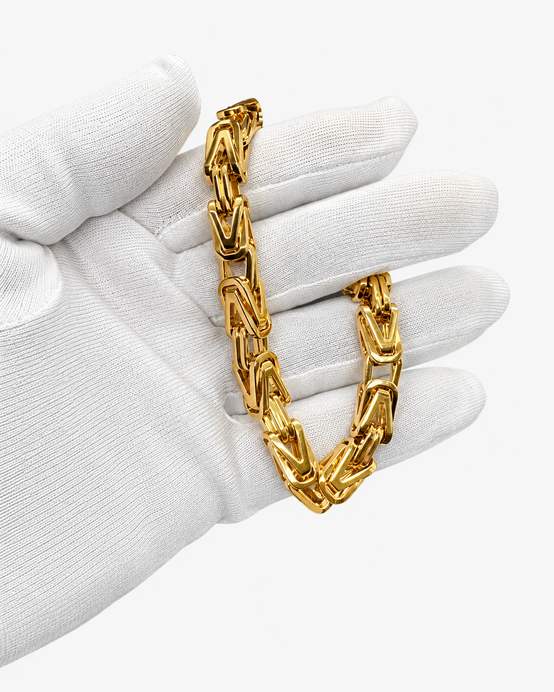 KEJSARLÄNK K1 ARMBAND - GULD (8MM)
