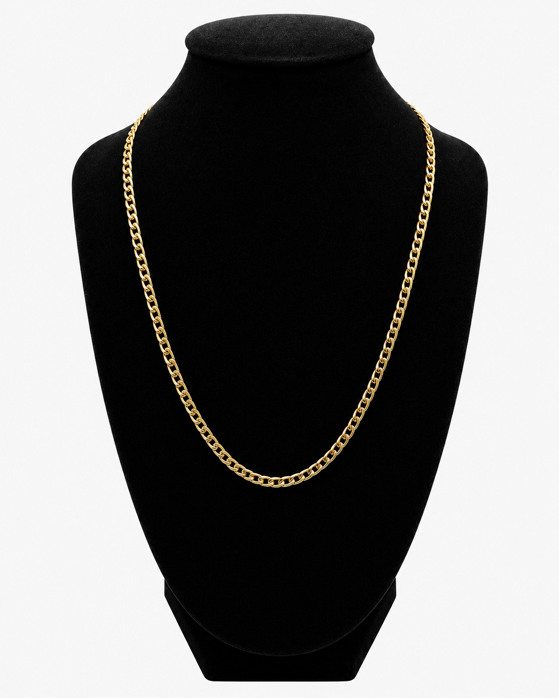 CUBAN HALSBAND - GULD (3MM)