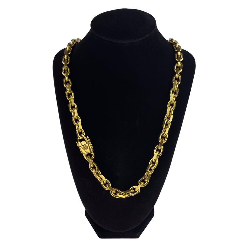 ANKAR HALSBAND LYX - GULD (10MM)