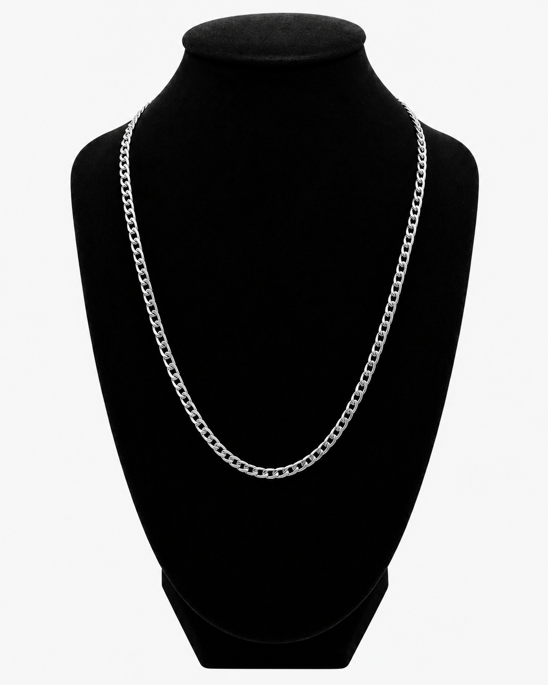 CUBAN HALSBAND - SILVER (3MM)