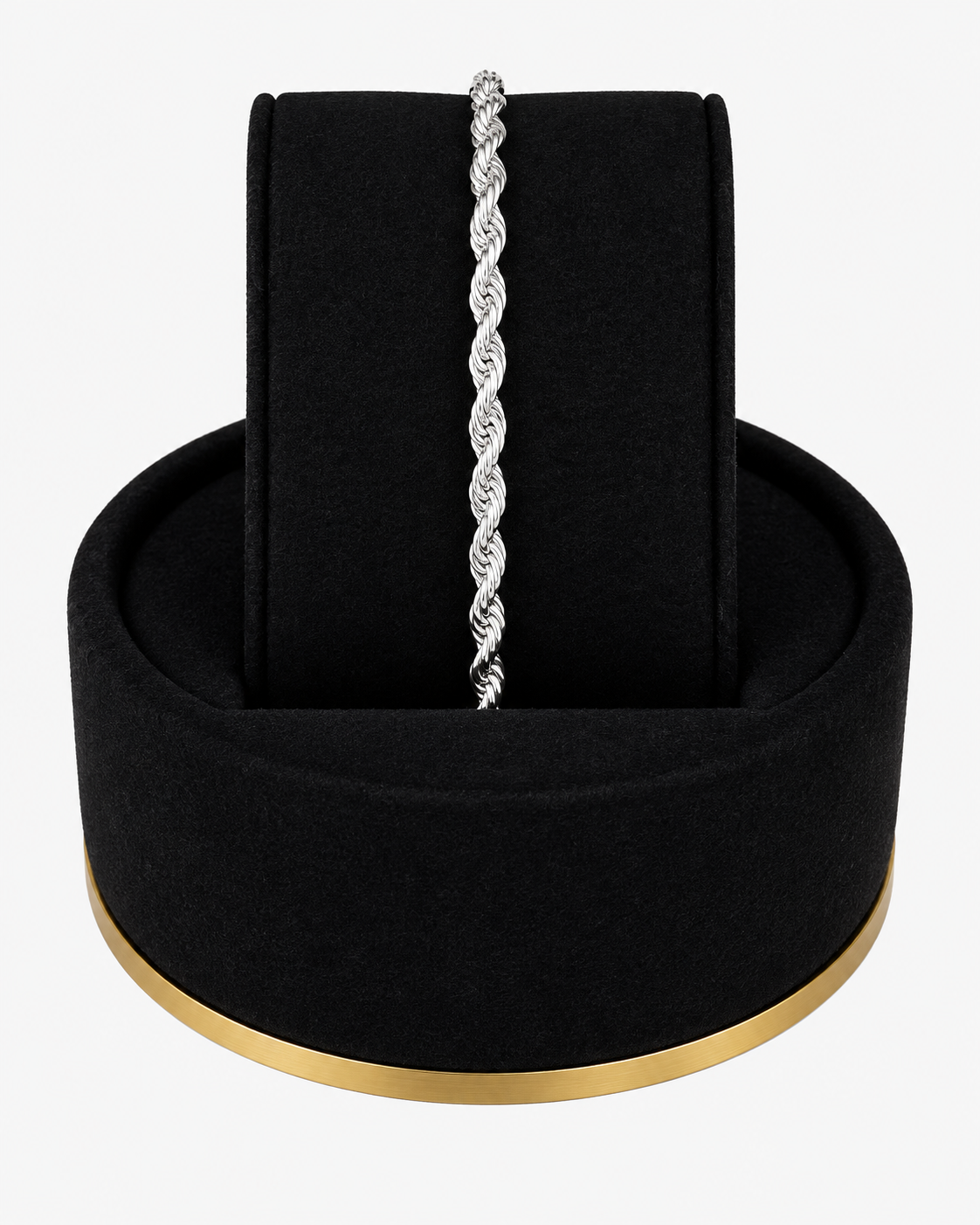 ARMBAND STHLM - SILVER (4MM)
