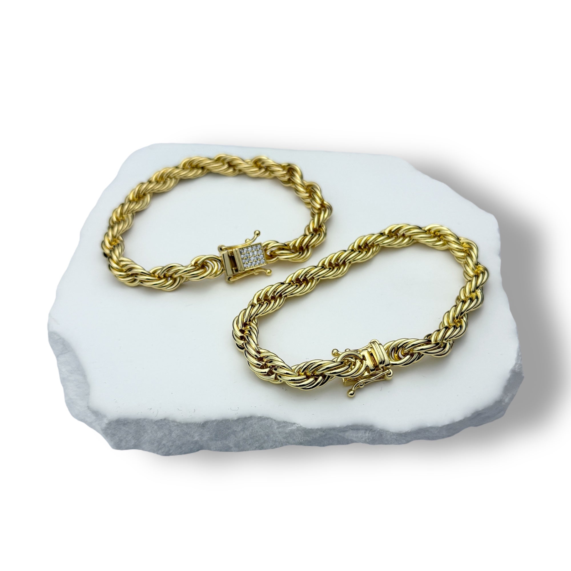 ARMBAND STHLM LYX - GULD (8MM)