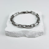 ANKAR ARMBAND - SILVER (8MM)