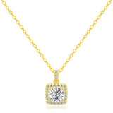 IZABEL HALSBAND MOISSANITE S925 - GULD