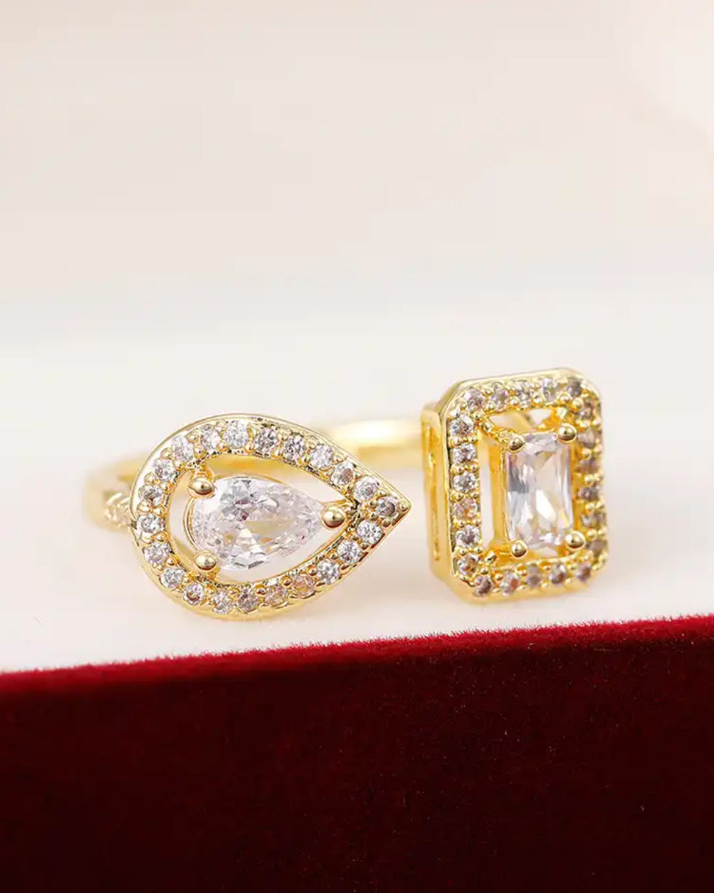 RING DIAMANTE - GULD