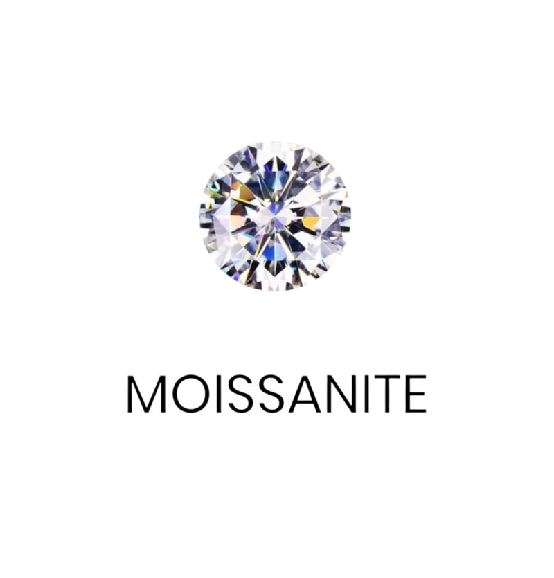 ÖRHÄNGEN DIAMANT MOISSANITE S925 - GULD